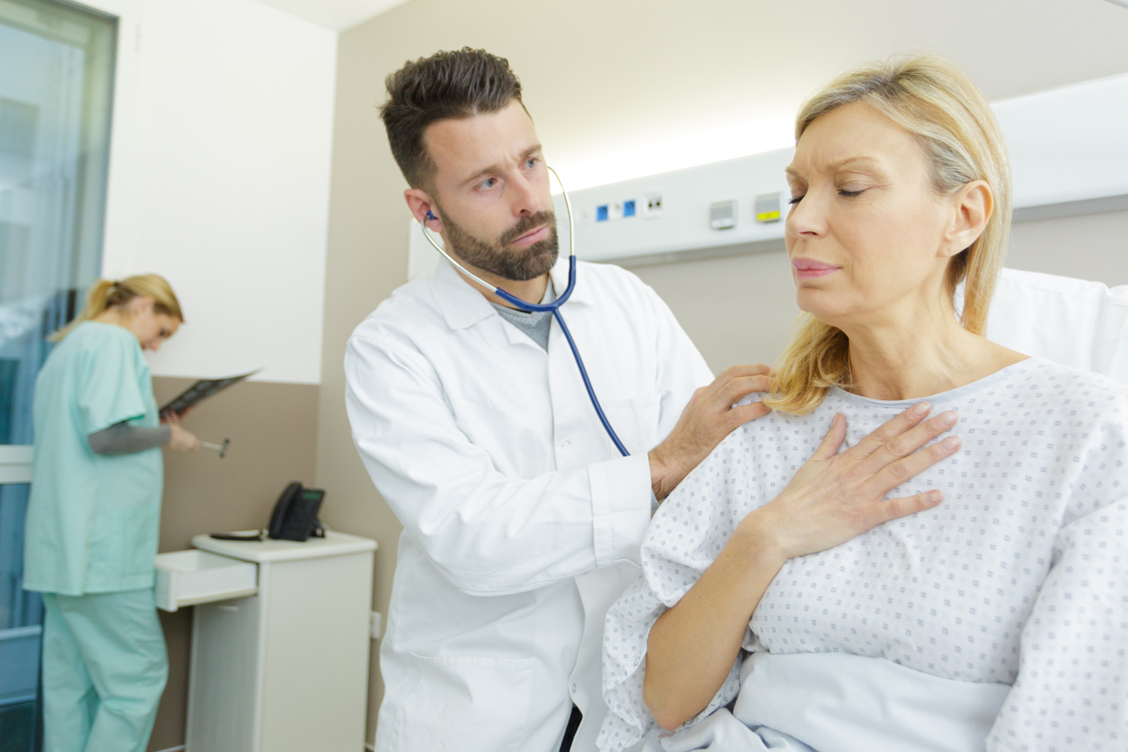 Chest pain may extend outside the chest, often needs to be checked by a